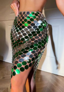 Save A Dance Sequin Skirt