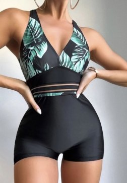 Andi 1 Piece Boyshort Bikini