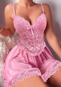 Flirty Nights Babydoll Set