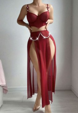 Sweet Obsession Mesh Dance Set