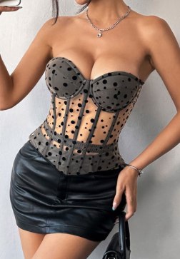 Bold and Eye-Catching Corset Top