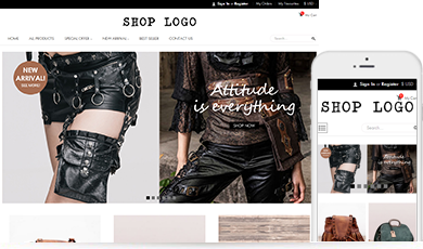 Retro Bags & Shoes Template 1