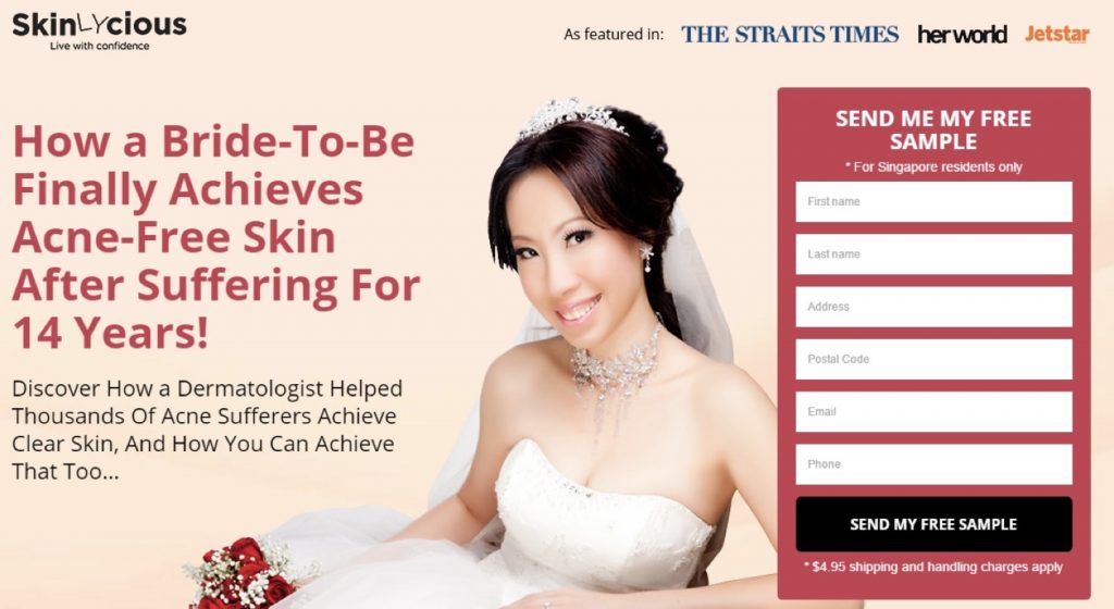 Skinlycious Free Sample Example