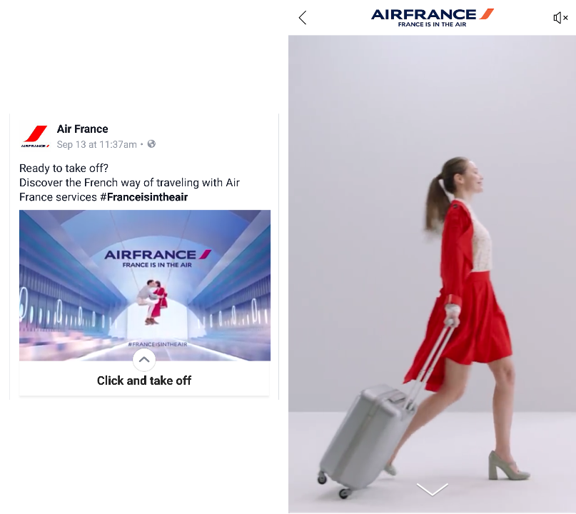 Air France Canvas Ad 1